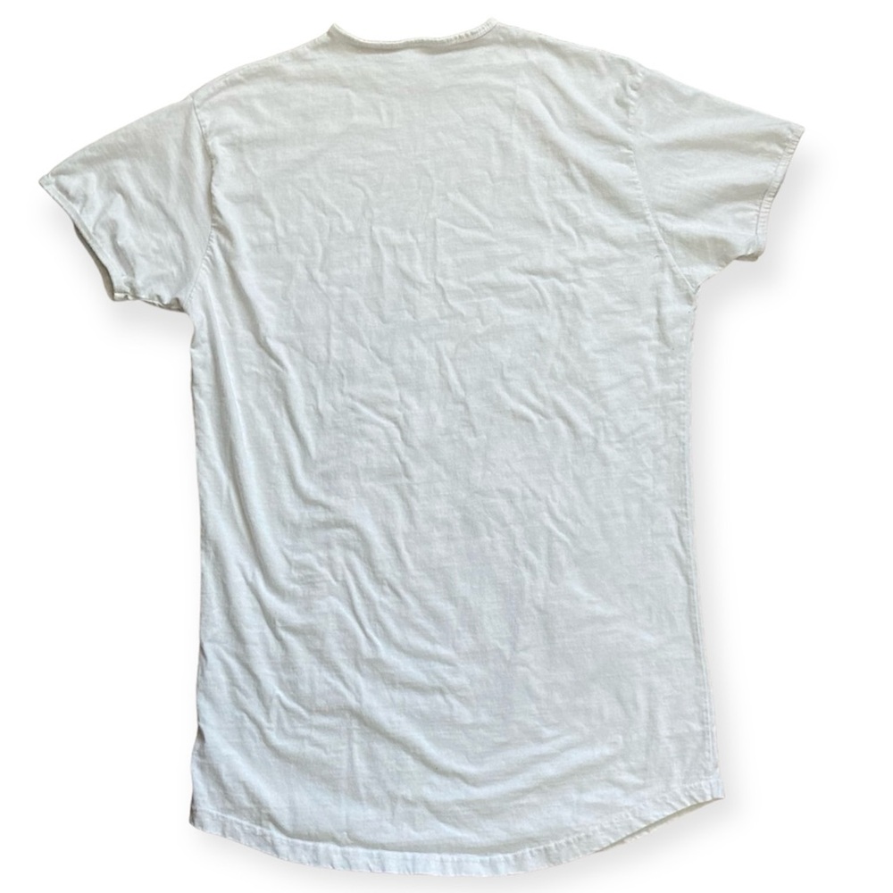 Cat Person Extra Long Graphic T-Shirt Dress Sleepshirt Women’s Large White - Picture 4 of 6